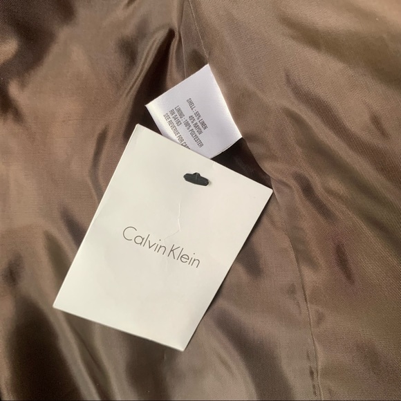 Calvin Klein Brown Pant Suit with Jacket Size 6 - Picture 5 of 14